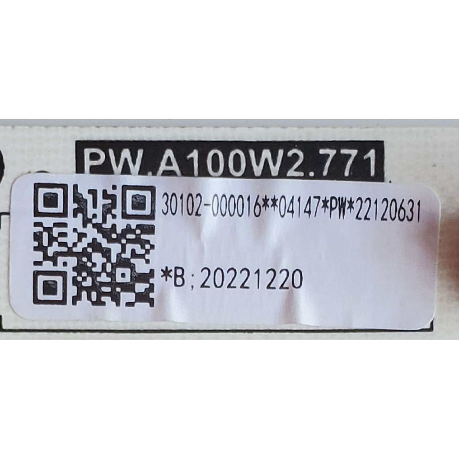 FUENTE DE PODER PARA TV TCL / NUMERO DE PARTE 30102-00016 / PW.A100W2.771 / 4147 / 22120631 / 20221220 / PANEL LVU550NDEL CS9W90 / MODELOS 55S454 / 55S450G - Imagen 3